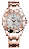 Rolex - Datejust Pearlmaster Lady Everose Gold - 12 Diamond Bezel - Watch Brands Direct
 - 3