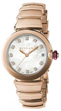 Bulgari,Bulgari - Lucea Automatic 33mm - Rose Gold - Watch Brands Direct