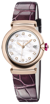 Bulgari - Lucea 33mm - Pink Gold - Watch Brands Direct
 - 1