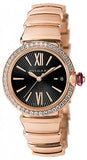 Bulgari,Bulgari - Lucea Automatic 33mm - Rose Gold - Watch Brands Direct