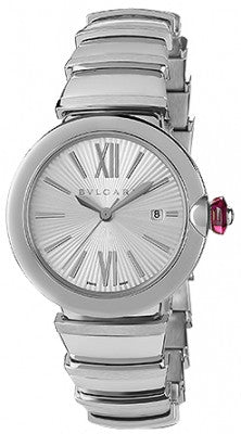 Bulgari,Bulgari - Lucea Automatic 33mm - Stainless Steel - Watch Brands Direct