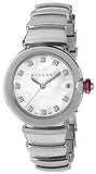 Bulgari,Bulgari - Lucea Automatic 33mm - Stainless Steel - Watch Brands Direct