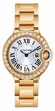 Cartier,Cartier - Ballon Bleu 28mm - Yellow Gold - Watch Brands Direct