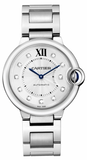 Cartier,Cartier - Ballon Bleu 36mm - Stainless Steel - Watch Brands Direct