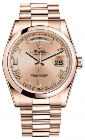 Day date pink gold Clearance
