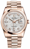 Rolex - Day-Date President Pink Gold - Domed Bezel - Watch Brands Direct
 - 11