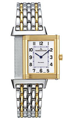 Jaeger-LeCoultre,Jaeger-LeCoultre - Reverso Classique - Stainless Steel And Yellow Gold - Watch Brands Direct