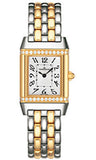 Jaeger-LeCoultre,Jaeger-LeCoultre - Reverso Joaillerie - Lady - Stainless Steel And Yellow Gold - Watch Brands Direct