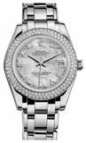 Rolex - Datejust Pearlmaster 34 White Gold - 116 Diamond Bezel - Watch Brands Direct
 - 3
