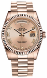 Rolex - Day-Date President Pink Gold - Fluted Bezel - Watch Brands Direct
 - 6