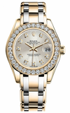 Rolex - Datejust Pearlmaster Lady Tridor - 32 Diamond Bezel - Watch Brands Direct
 - 3