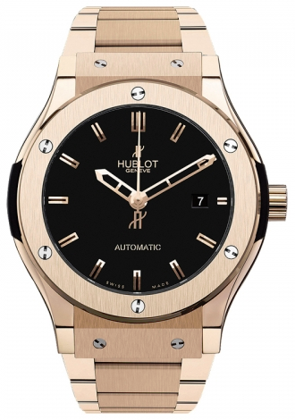 Hublot,Hublot - Classic Fusion 42mm King Gold - Watch Brands Direct