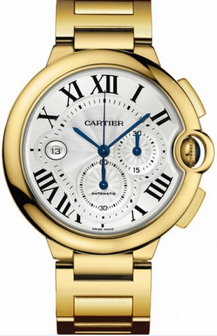 Cartier,Cartier - Ballon Bleu 46mm - Yellow Gold - Watch Brands Direct
