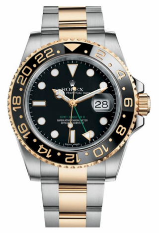 Rolex - GMT-Master II Steel and Gold - Watch Brands Direct
