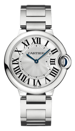 Cartier,Cartier - Ballon Bleu 36mm - Stainless Steel - Watch Brands Direct