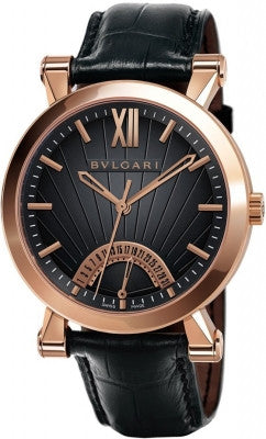 Bulgari - Sotirio Bulgari Retrograde Date 42mm - Rose Gold - Watch Brands Direct
 - 1