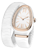 Bulgari - Serpenti Spiga - Ceramic and Pink Gold with Diamonds - Watch Brands Direct
 - 2