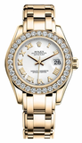 Rolex - Datejust Pearlmaster Lady Yellow Gold - Watch Brands Direct
 - 7