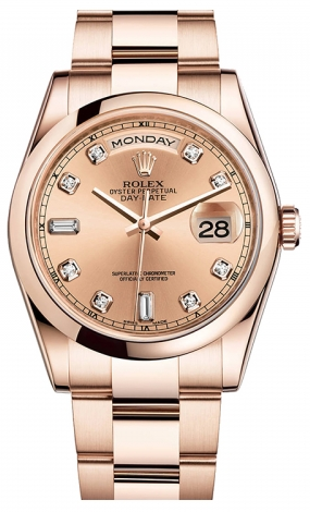 Rolex - Day-Date President Pink Gold - Domed Bezel - Watch Brands Direct
 - 1