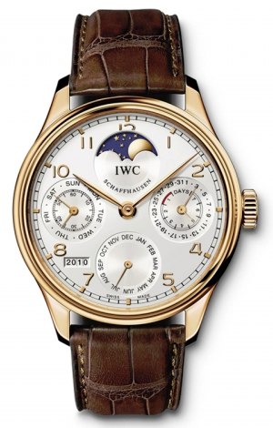 IWC,IWC - Portuguese Perpetual Calendar - Red gold - Watch Brands Direct