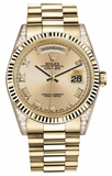 Rolex - Day-Date President Yellow Gold - Fluted Bezel - Diamond Lugs - Watch Brands Direct
 - 4