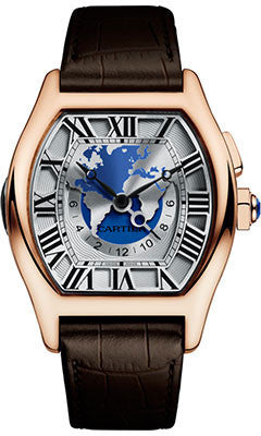 Cartier,Cartier - Tortue XXL Multiple Time Zones - Watch Brands Direct