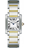 Cartier,Cartier - Tank Francaise Medium - Steel and Yellow Gold - Watch Brands Direct