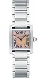 Cartier,Cartier - Tank Francaise Small - Stainless Steel - Watch Brands Direct