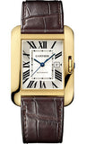 Cartier,Cartier - Tank Anglaise Yellow Gold - Alligator Strap - Watch Brands Direct