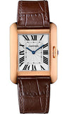 Cartier,Cartier - Tank Anglaise Pink Gold - Alligator Strap - Watch Brands Direct