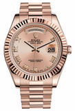 Rolex - Day-Date II President Pink Gold - Fluted Bezel - Watch Brands Direct
 - 9