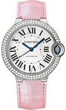 Cartier,Cartier - Ballon Bleu 36mm - White Gold - Watch Brands Direct