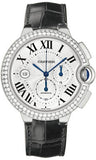 Cartier,Cartier - Ballon Bleu 46mm - White Gold - Watch Brands Direct