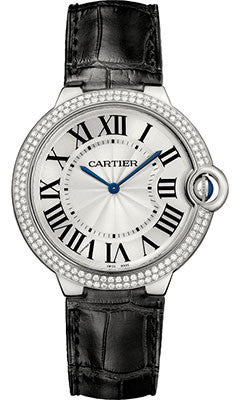 Cartier,Cartier - Ballon Bleu 40mm - White Gold - Watch Brands Direct