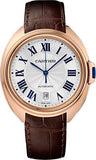 Cartier,Cartier - Cle de Cartier 40mm - Pink Gold - Watch Brands Direct