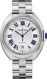 Cartier,Cartier - Cle de Cartier 40mm - White Gold - Watch Brands Direct
