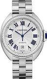 Cartier,Cartier - Cle de Cartier 40mm - White Gold - Watch Brands Direct