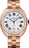 Cartier,Cartier - Cle de Cartier 40mm - Pink Gold - Watch Brands Direct