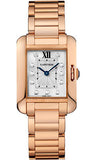 Cartier,Cartier - Tank Anglaise Pink Gold With Diamonds - Watch Brands Direct