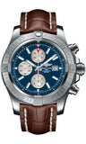 Breitling,Breitling - Super Avenger II Croco Strap - Watch Brands Direct