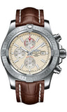 Breitling,Breitling - Super Avenger II Croco Strap - Watch Brands Direct