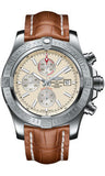 Breitling,Breitling - Super Avenger II Croco Strap - Watch Brands Direct