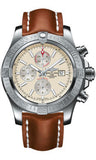 Breitling,Breitling - Super Avenger II Leather Strap - Watch Brands Direct