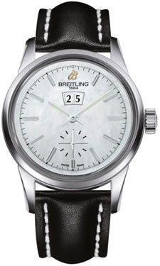 Breitling,Breitling - Transocean 38 Leather Strap - Watch Brands Direct