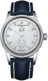 Breitling,Breitling - Transocean 38 Diamond Bezel - Leather Strap - Watch Brands Direct