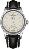 Breitling,Breitling - Transocean 38 Diamond Bezel - Leather Strap - Watch Brands Direct