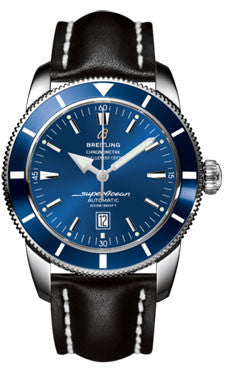 Breitling,Breitling - Superocean Heritage 46 Leather Strap - Watch Brands Direct
