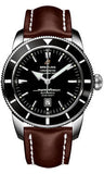 Breitling,Breitling - Superocean Heritage 46 Leather Strap - Watch Brands Direct