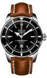 Breitling,Breitling - Superocean Heritage 46 Leather Strap - Watch Brands Direct