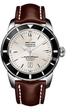 Breitling,Breitling - Superocean Heritage 46 Leather Strap - Watch Brands Direct